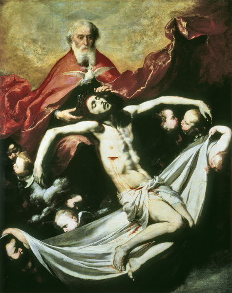 The Holy Trinity / Ribera from José (auch Jusepe) de Ribera