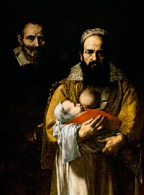 The Bearded Woman Breastfeeding