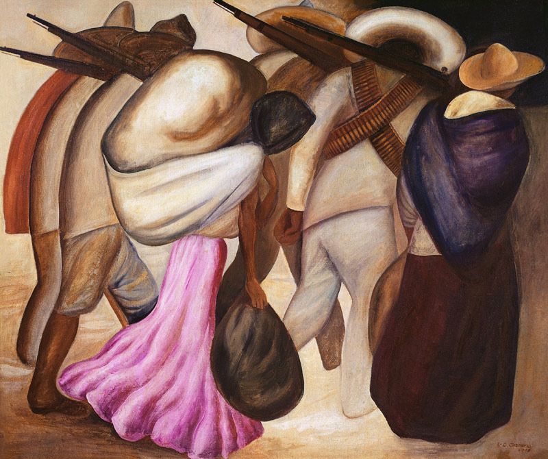 Las soldaderas from José Clemente Orozco