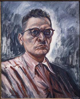 Selbstporträt (Selbstporträt) Gemälde von Jose Clemente Orozco (1883-1949) 1942 Mexiko-Stadt, Museum