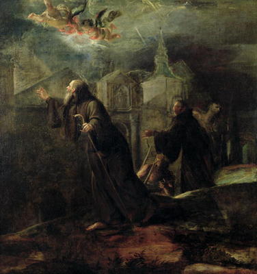 The Vision of St. Francis of Paola from Jose Jimenez Donoso