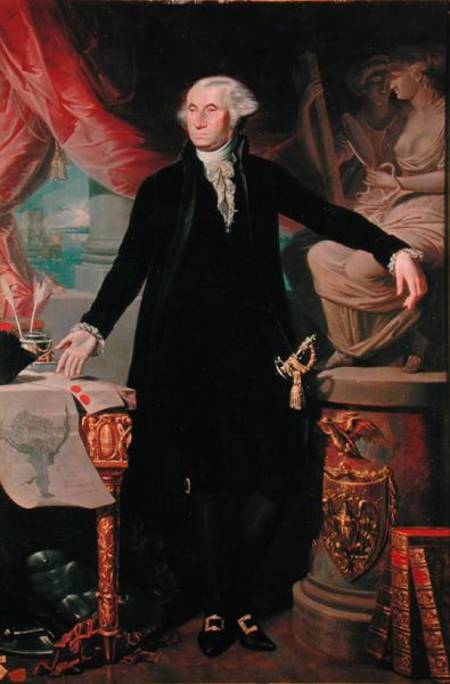 Portrait of George Washington (1732-99) from Jose Perovani