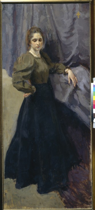 Portrait of the painter Yelizaveta Martynova (1868-1905) from Josef Emmanuelowitsch Bras