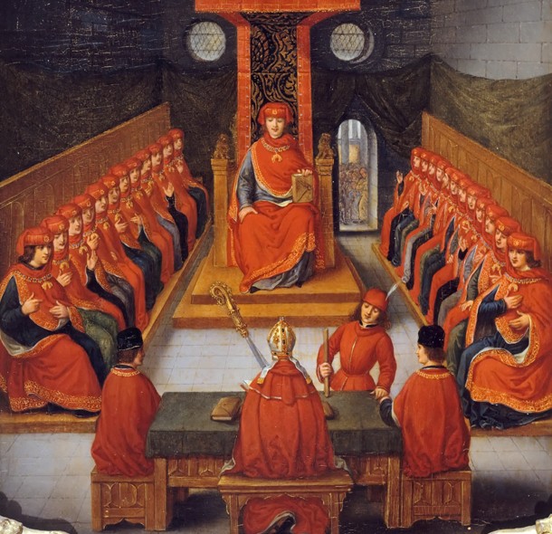 First meeting of the Order of the Golden Fleece held by Philip III the Good, Duke of Burgundy, 10 Ja from Joseph Albrier