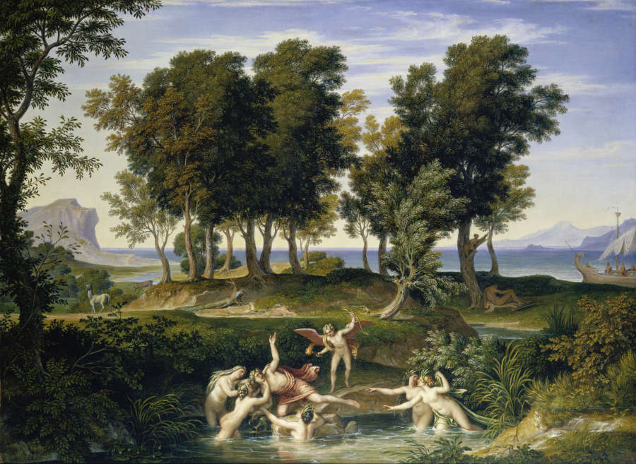 Landschaft mit dem Raub des Hylas from Joseph Anton Koch