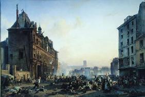 Attack on the Hotel de Ville