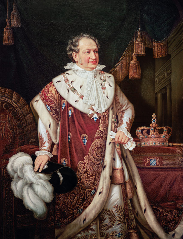 Maximilian I. Joseph v.Bayern from Joseph Karl Stieler