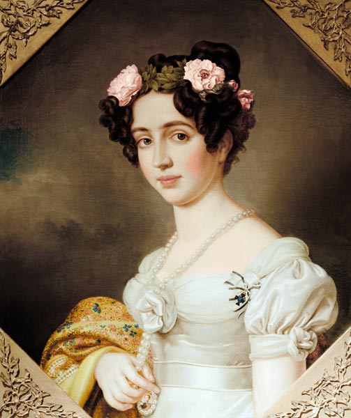 Princess Elisabeth as bride from Joseph Karl Stieler