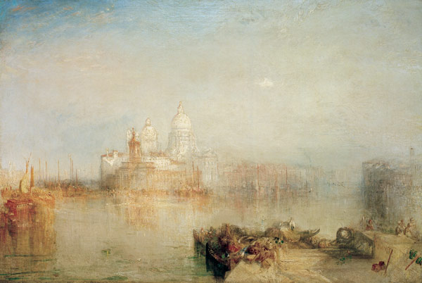 Dogana und S. Maria della Salute, Venedig from William Turner