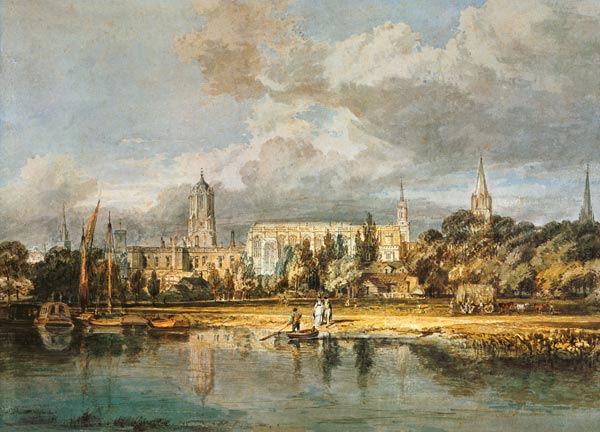 Christ Church, von den Wiesen gesehen from William Turner