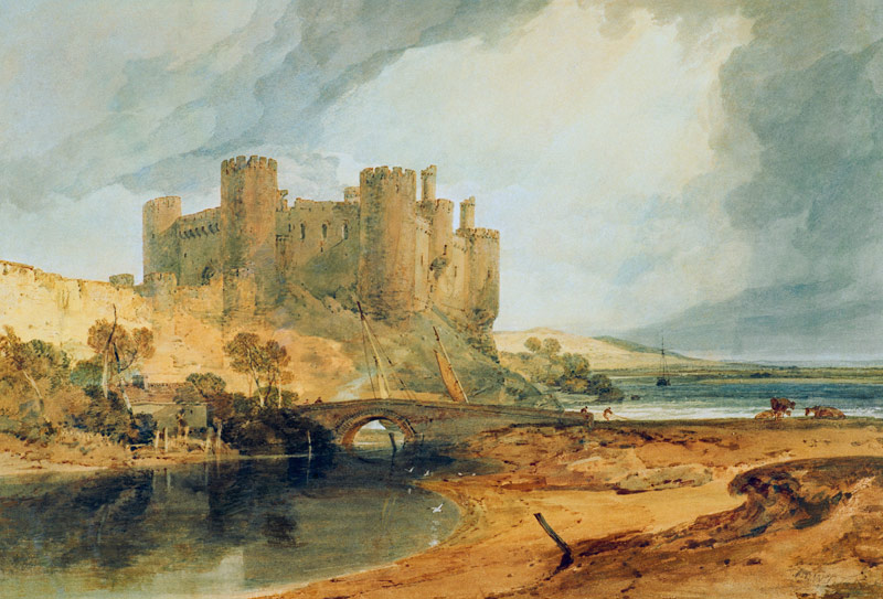 W.Turner, Conway Castle from William Turner