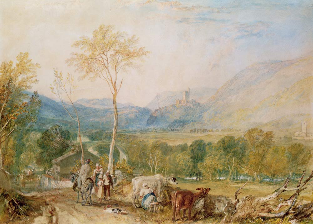 Hornby Castle from William Turner