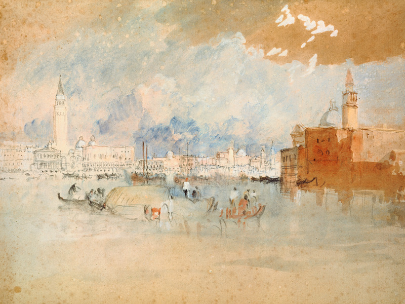 Venedig, von der Lagune aus gesehen from William Turner