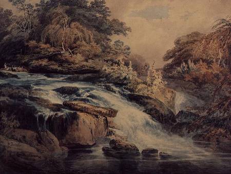 Cascade at Hampton Court from William Turner