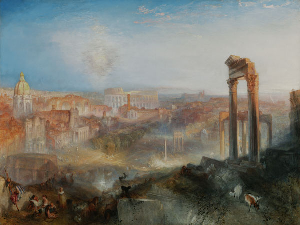 Das moderne Rom from William Turner