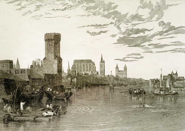 Köln vom Fluß aus from William Turner