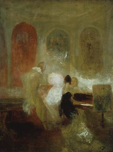 Musik in East Cowes Castle from William Turner