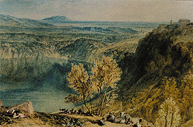 Der Nemi-See from William Turner