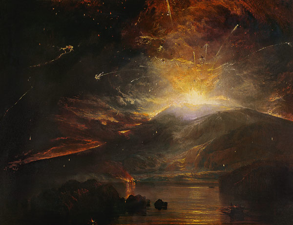 The Eruption of the Soufriere Mountains in the Island of St. Vincent from William Turner