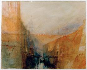 W.Turner, Venice, The Arsenal