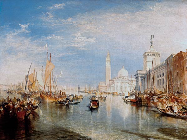 Venedig, Dogana und S.Giorgio Maggiore from William Turner
