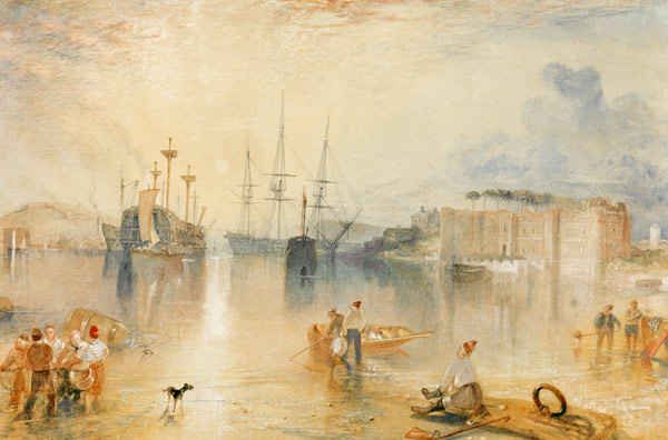 W.Turner, Upnor Castle from William Turner