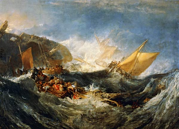 Wreck of a Transport Ship from William Turner