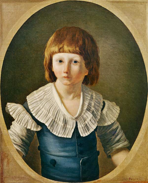 Louis XVII (1785-95) aged 8, at the Temple from Joseph-Marie the Younger Vien