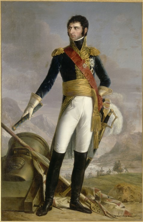 Portrait of Jean Baptiste Jules Bernadotte (1763-1844), Marshal of France, King of Sweden and Norway from Joseph Nicolas Jouy