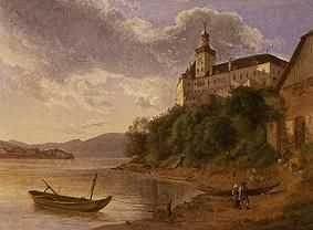 Schloss Persenbeug an der Donau. from Joseph Rebell