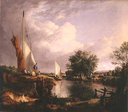 The River at Thorpe from Joseph Stannard
