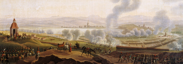 The Battle of Wagram from Joseph Swebach-Desfontaines