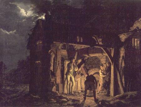 The Blacksmith's Shop from Joseph Wright of Derby