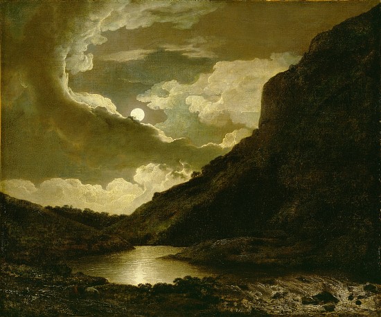 Matlock Tor by Moonlight from Joseph Wright of Derby