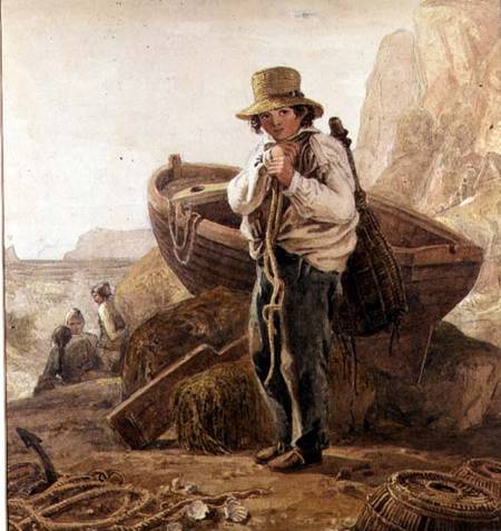 The Young Fisherboy from Joshua Cristall