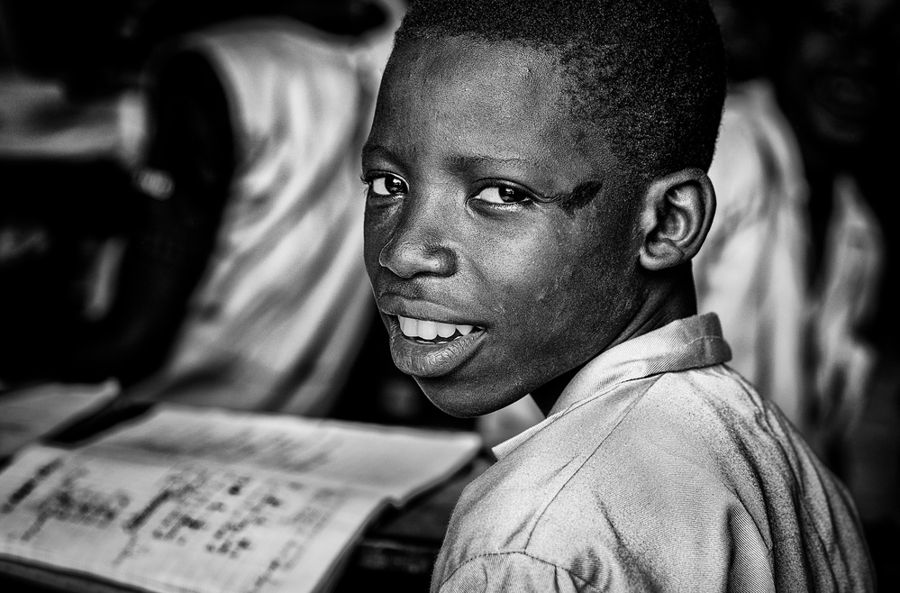 In der Schule in Benin. from Joxe Inazio Kuesta Garmendia