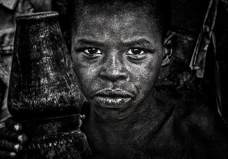 Junge vom Samburu-Stamm - Kenia