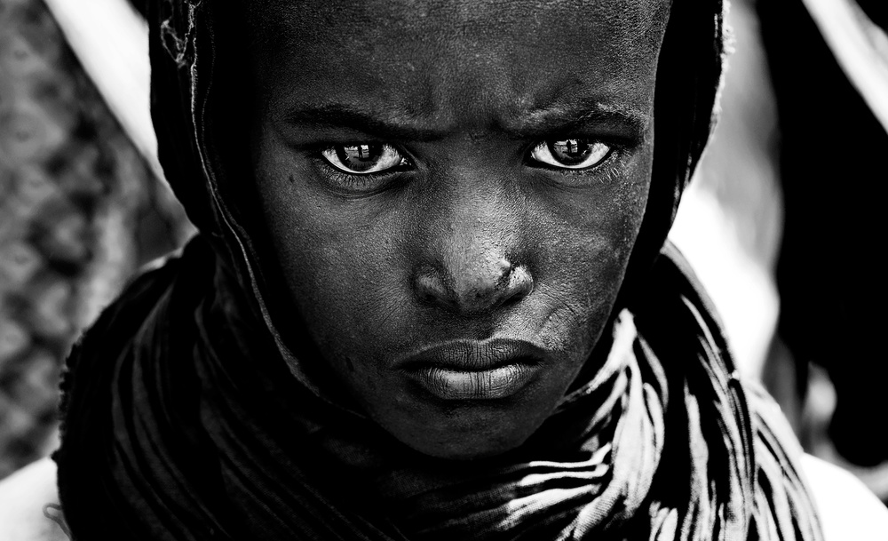 Junge vom Surma-Stamm - Äthiopien from Joxe Inazio Kuesta Garmendia
