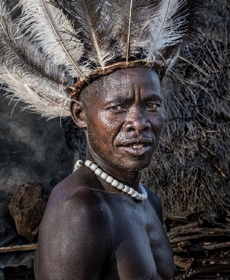 Mann des Pokot-Stammes - Kenia