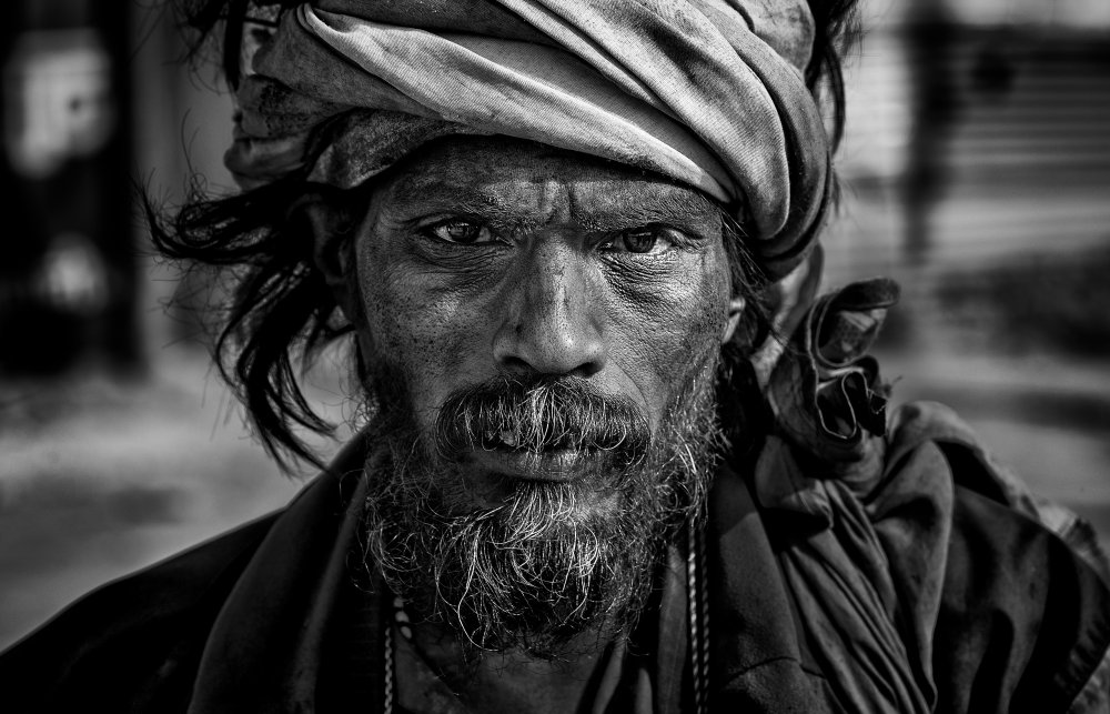 Mann im Kumbh Mela in Prayagraj - Indien from Joxe Inazio Kuesta Garmendia