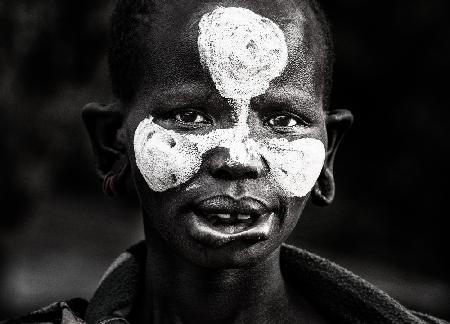 Surmi-Stammfrau – Äthiopien