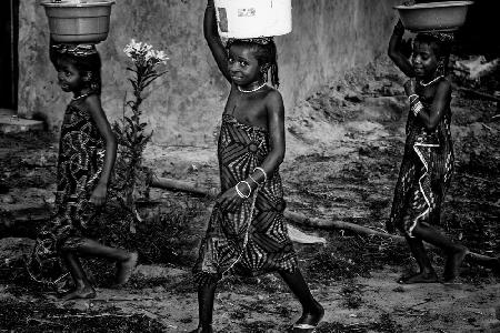 Zurück nach Hause mit dem Wasser – Benin