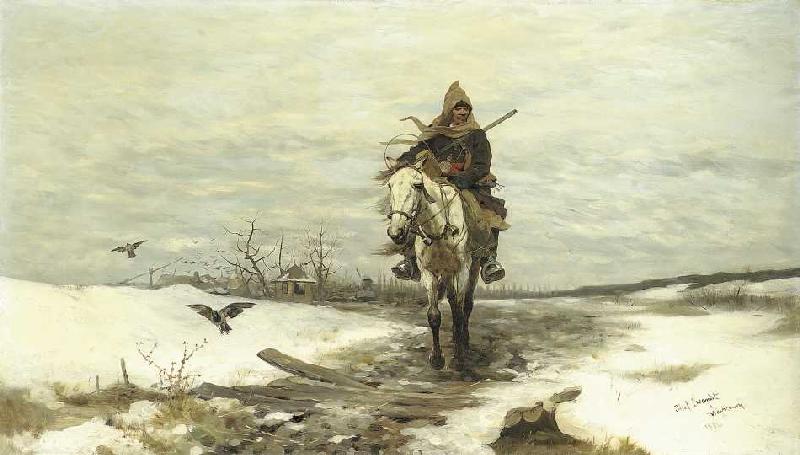 Der einsame Jäger from Jozef von Brandt