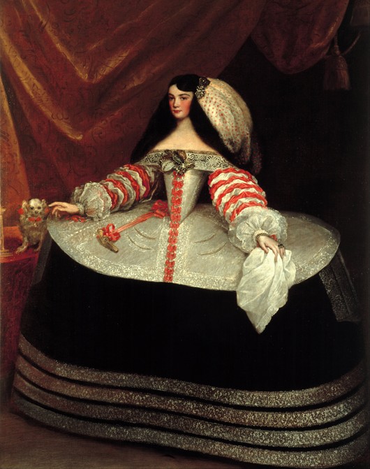 Inés de Zúñiga, Countess of Monterrey from Juan Carreno de Miranda