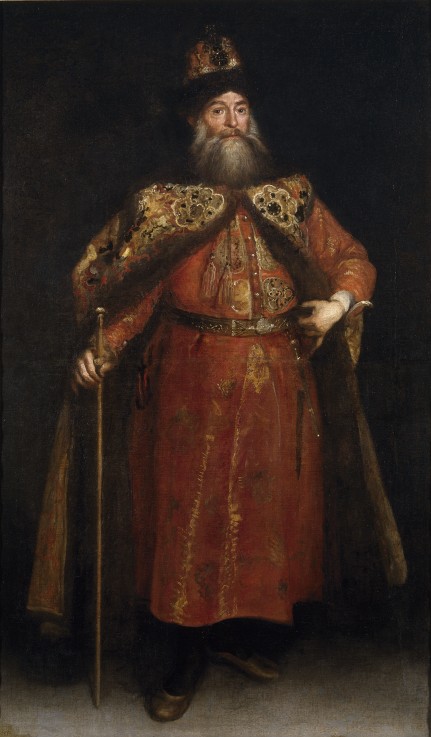 Portrait of the Ambassador Pyotr Ivanovich Potyomkin (1617-1700) from Juan Carreno de Miranda
