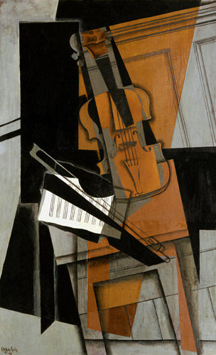 Die Violine from Juan Gris