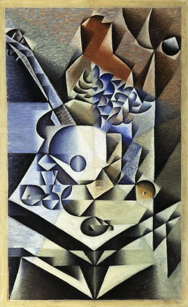 Still Life with Flowers (Guitar and Flowers) from Juan Gris