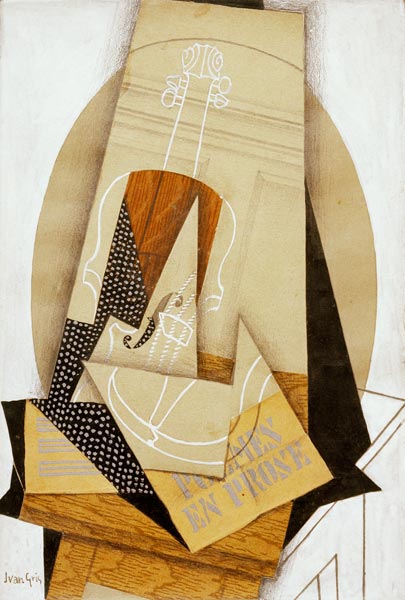 Composition with Violine from Juan Gris