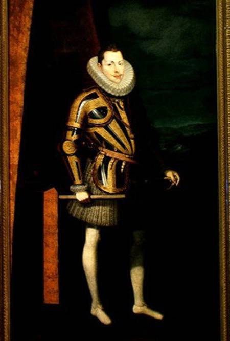 Philip III (1578-1621) King of Spain from Juan Pantoja de la Cruz