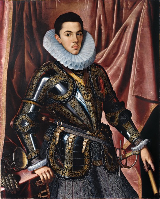 Portrait of Prince Philip Emmanuel of Savoy (1586–1605) from Juan Pantoja de la Cruz